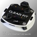 Виброплатформа Clear Fit CF-PLATE Compact 201 WHITE  - магазин СпортДоставка. Спортивные товары интернет магазин в Энгельсе 