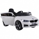 Детский электромобиль BMW6 GT JJ2164 белый - магазин СпортДоставка. Спортивные товары интернет магазин в Энгельсе 