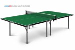 Теннисный стол всепогодный Start-Line Sunny Light Outdoor green облегченный вариант 6015-1 s-dostavka - магазин СпортДоставка. Спортивные товары интернет магазин в Энгельсе 