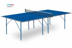 Теннисный стол для помещения swat Hobby 2 blue любительский стол для использования в помещениях 6010 s-dostavka - магазин СпортДоставка. Спортивные товары интернет магазин в Энгельсе 