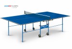 Теннисный стол для помещения black step Olympic с сеткой для частного использования 6021 s-dostavka - магазин СпортДоставка. Спортивные товары интернет магазин в Энгельсе 