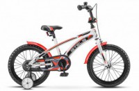 Детский велосипед Stels Arrow 16" V020 черный 2022 - магазин СпортДоставка. Спортивные товары интернет магазин в Энгельсе 