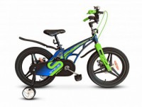Детский велосипед Stels Galaxy Pro 14" V010 2022 зеленый - магазин СпортДоставка. Спортивные товары интернет магазин в Энгельсе 