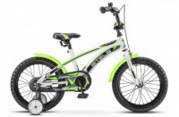 Детский велосипед Stels Arrow 16" V020 зеленый 2022 - магазин СпортДоставка. Спортивные товары интернет магазин в Энгельсе 