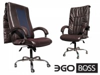 Офисное массажное кресло EGO BOSS EG1001 BORDO в комплектации ELITE и PREMIUM - магазин СпортДоставка. Спортивные товары интернет магазин в Энгельсе 
