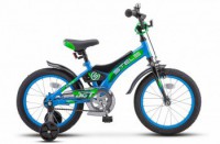 Детский велосипед Stels Jet 16" Z010 синий черный  2022 - магазин СпортДоставка. Спортивные товары интернет магазин в Энгельсе 